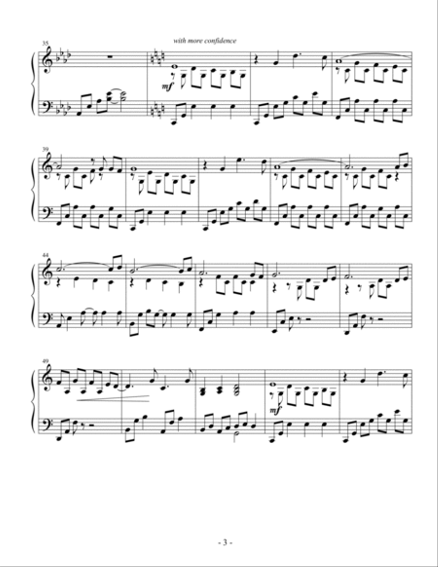 The Flight of Freedom Piano Method scores gallery preview page 3