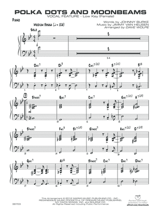 Polkadots and Moonbeams: Piano Accompaniment