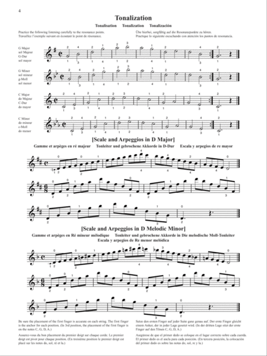 Suzuki Violin School String Methods scores gallery preview page 4