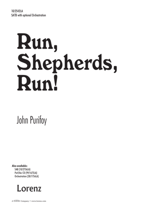 Book cover for Run, Shepherds, Run