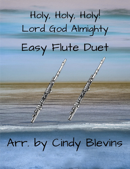 Holy, Holy, Holy, Easy Flute Duet image number null