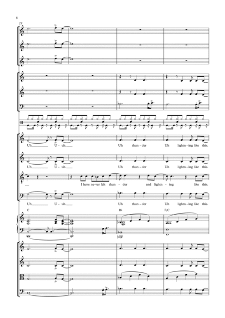 Ich Kenn Nichts Full Orchestra scores gallery preview page 6