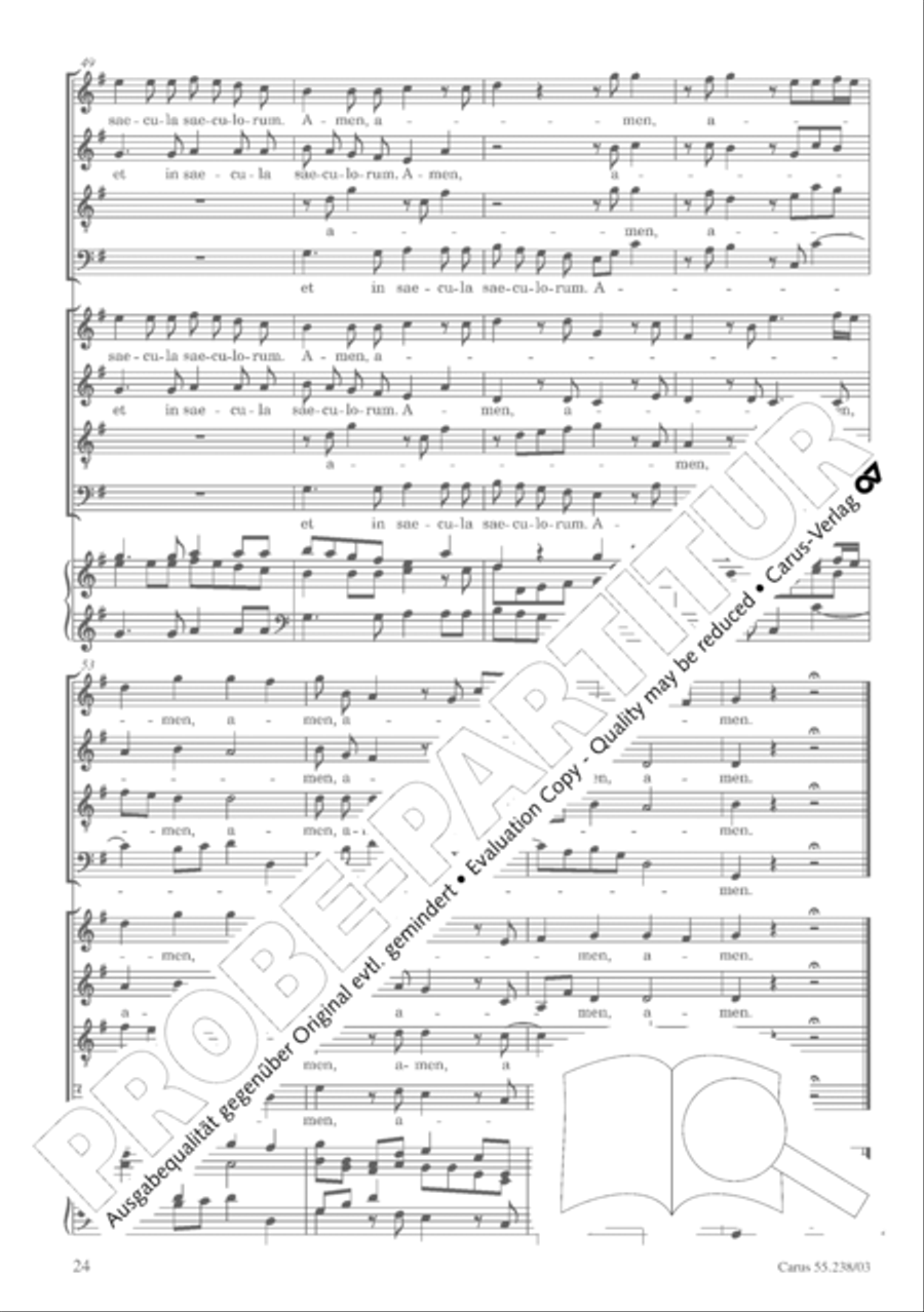 Nisi Dominus Nisi Dominus SSATB scores gallery preview page 27