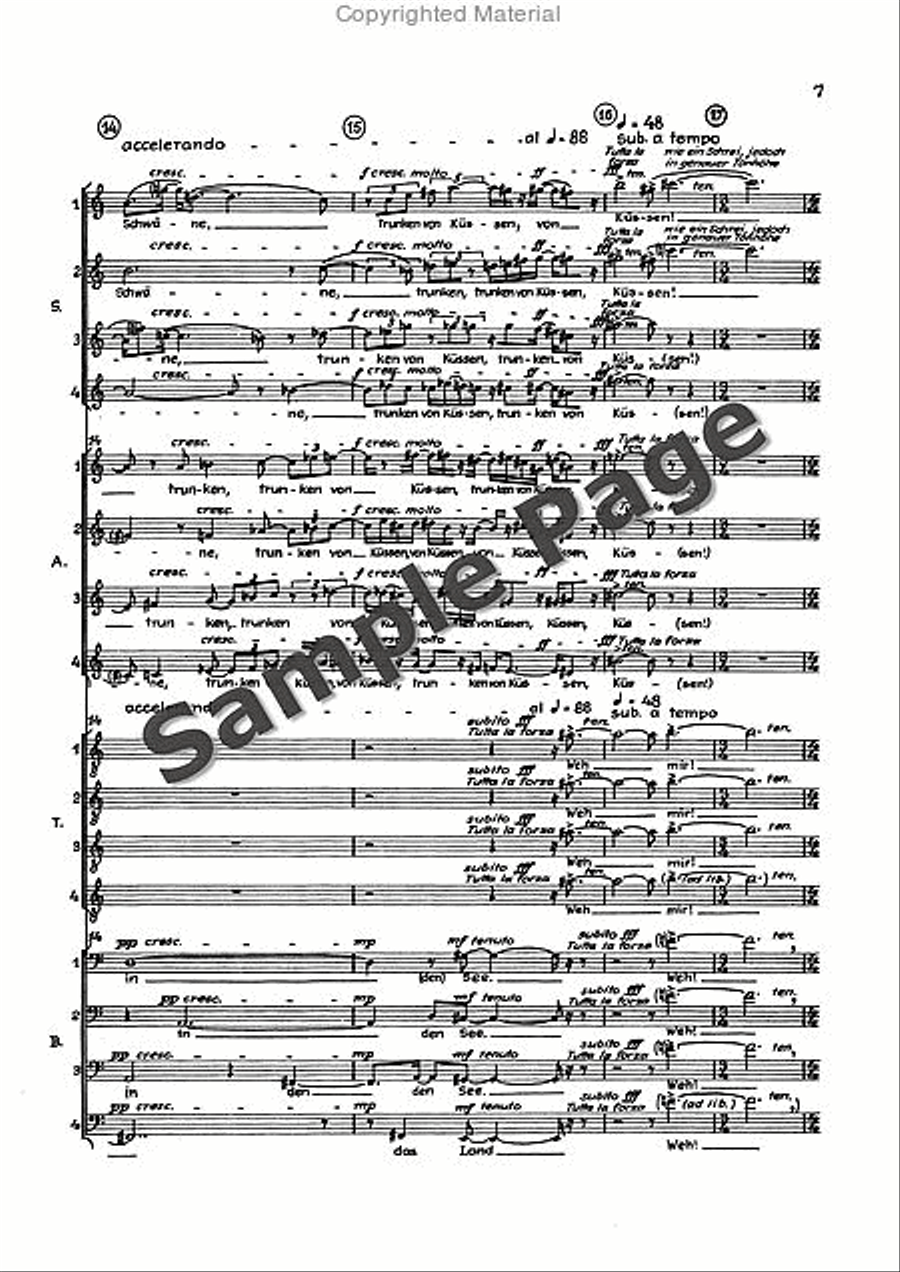 3 Phantasien 4-Part scores gallery preview page 8