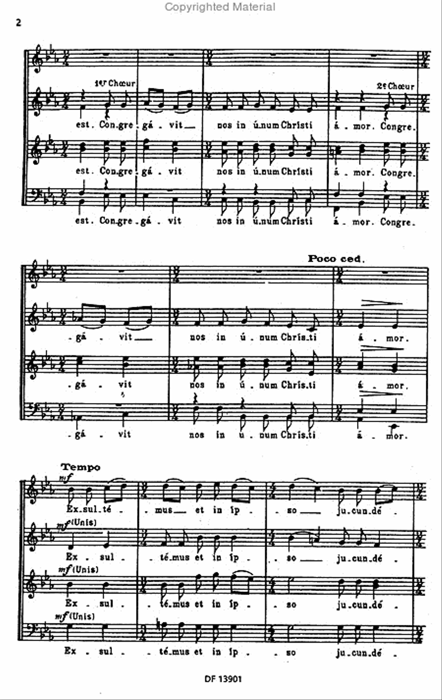 20th Century Sacred Music A Cappella scores gallery preview page 3