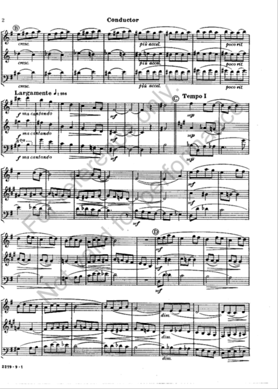 Blue Tapestry Clarinet Trio scores gallery preview page 3