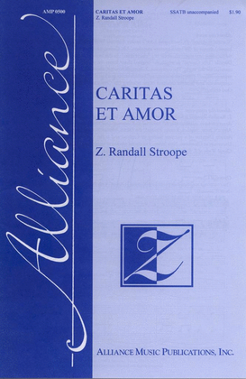 Book cover for Caritas et Amor