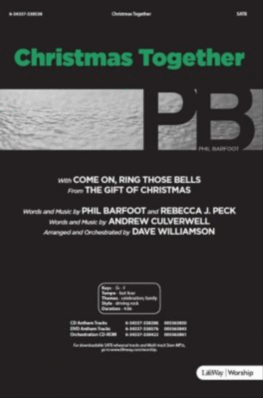 Christmas Together - Orchestration CD-ROM 4-Part scores gallery preview page 1
