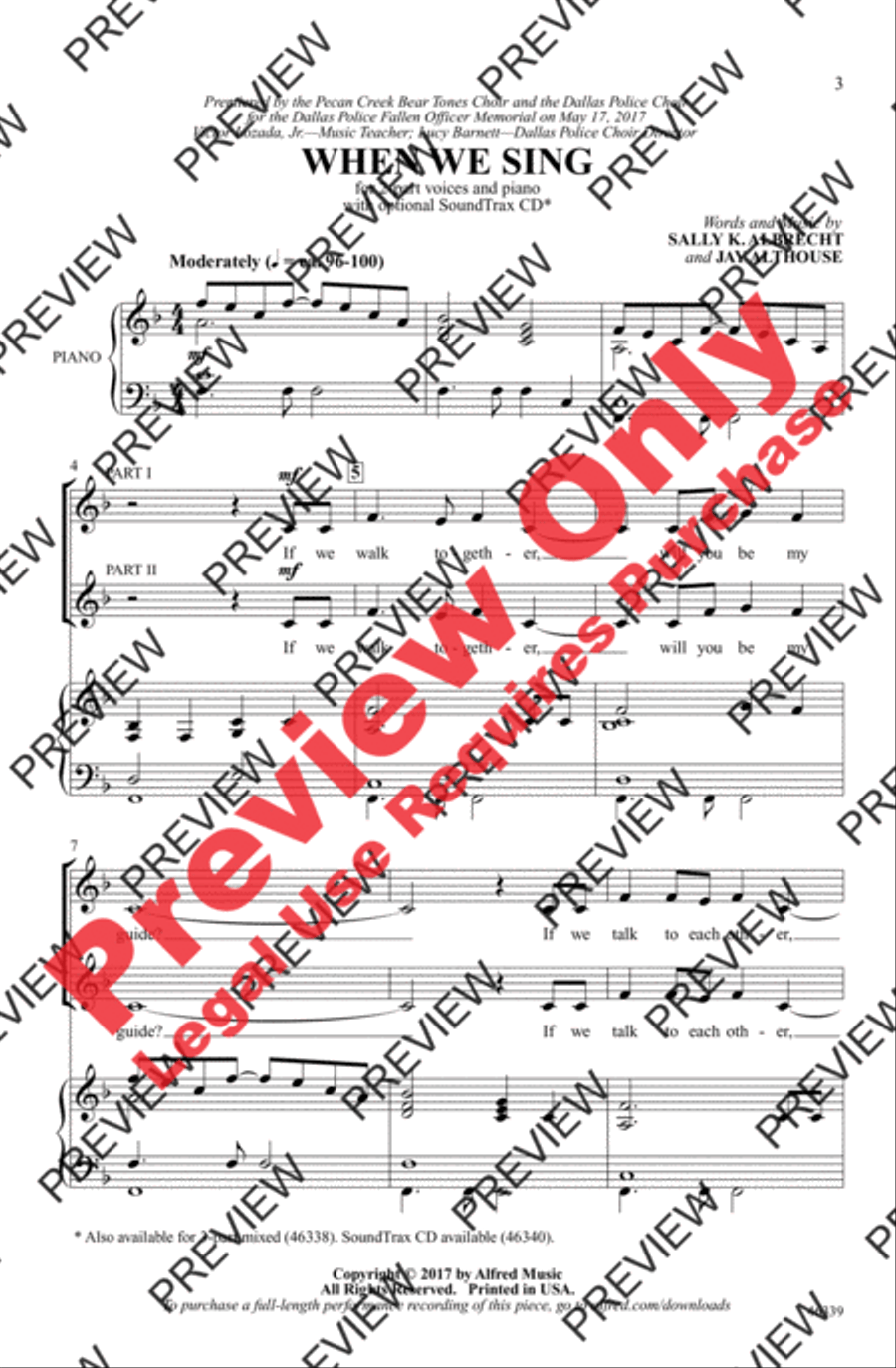 When We Sing When We Sing 2-Part scores gallery preview page 2