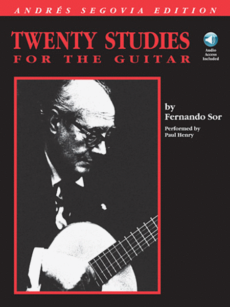 Fernando Sor: Twenty Studies For The Guitar by Ferdinand Sor