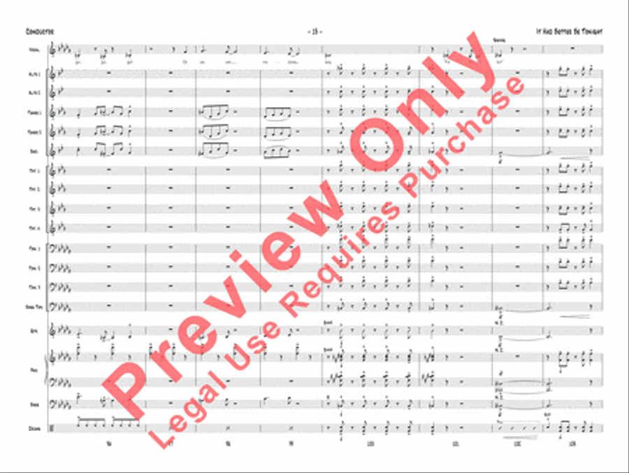 It Had Better Be Tonight Jazz Ensemble scores gallery preview page 34