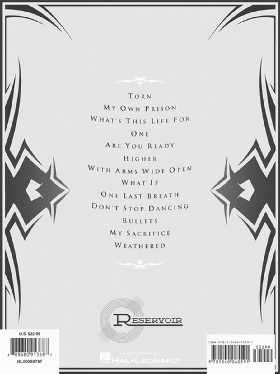Creed – Greatest Hits Creed – Greatest Hits Electric Guitar scores gallery preview page 6