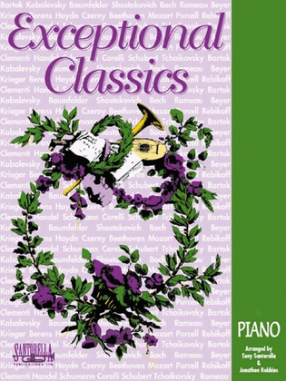 Book cover for Exceptional Classics Piano Book 1
