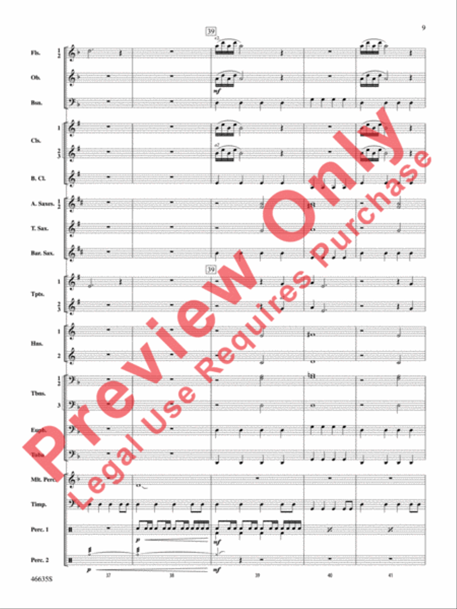 Best of the West! Concert Band scores gallery preview page 10