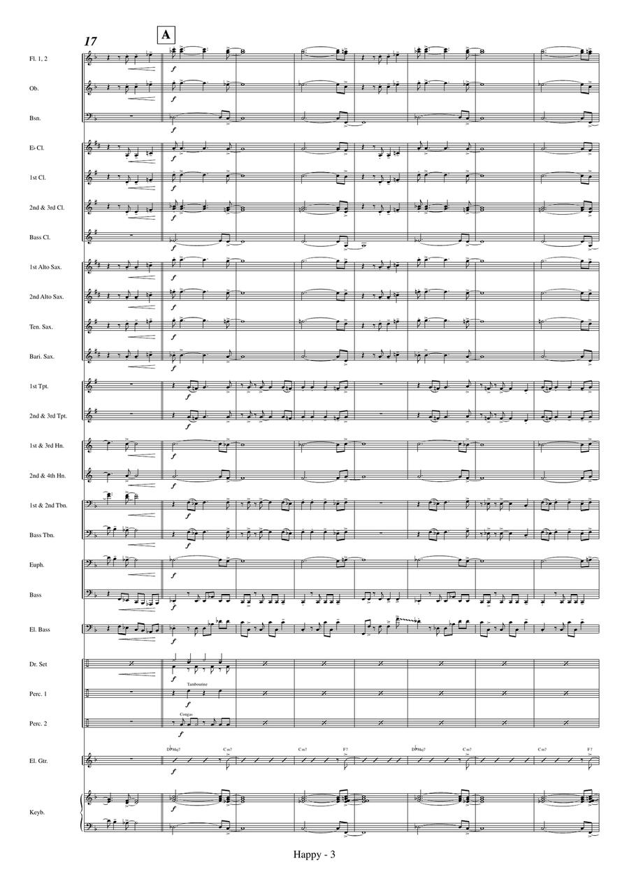 Happy Concert Band scores gallery preview page 5