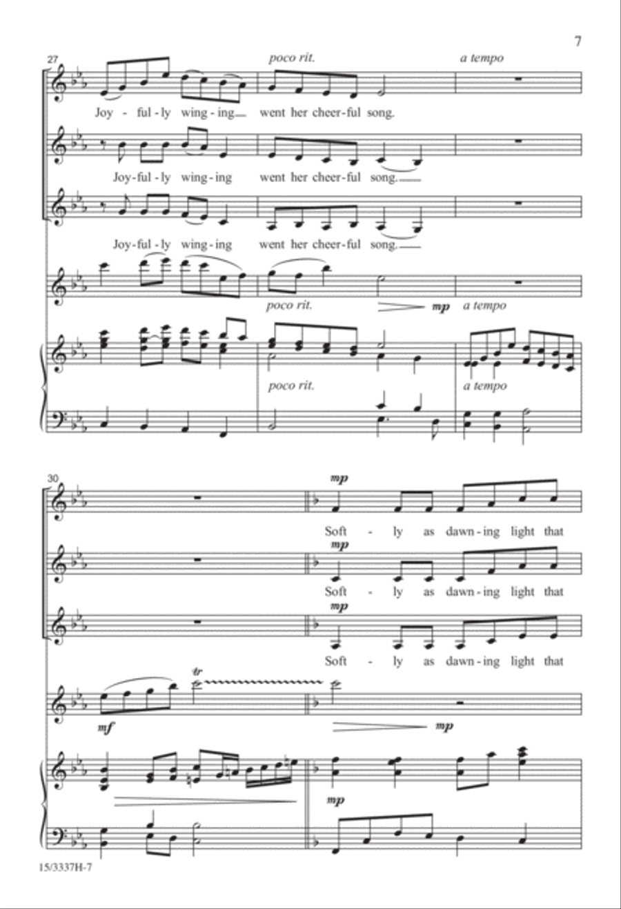 Music in the Valley Music in the Valley SSA scores gallery preview page 7