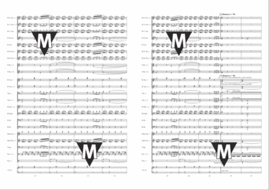 The Story of Anne Frank Fanfare Band scores gallery preview page 23
