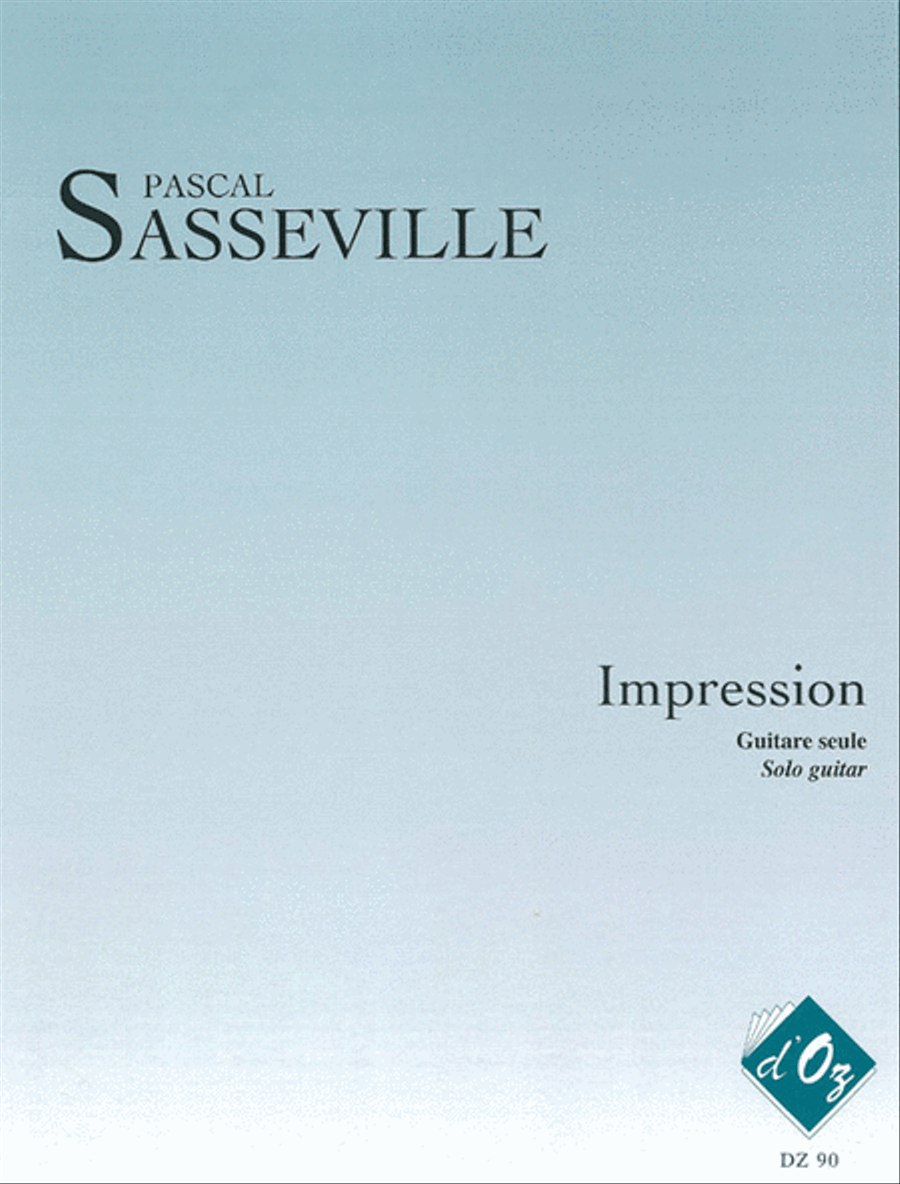 Impression Classical Guitar scores gallery preview page 1