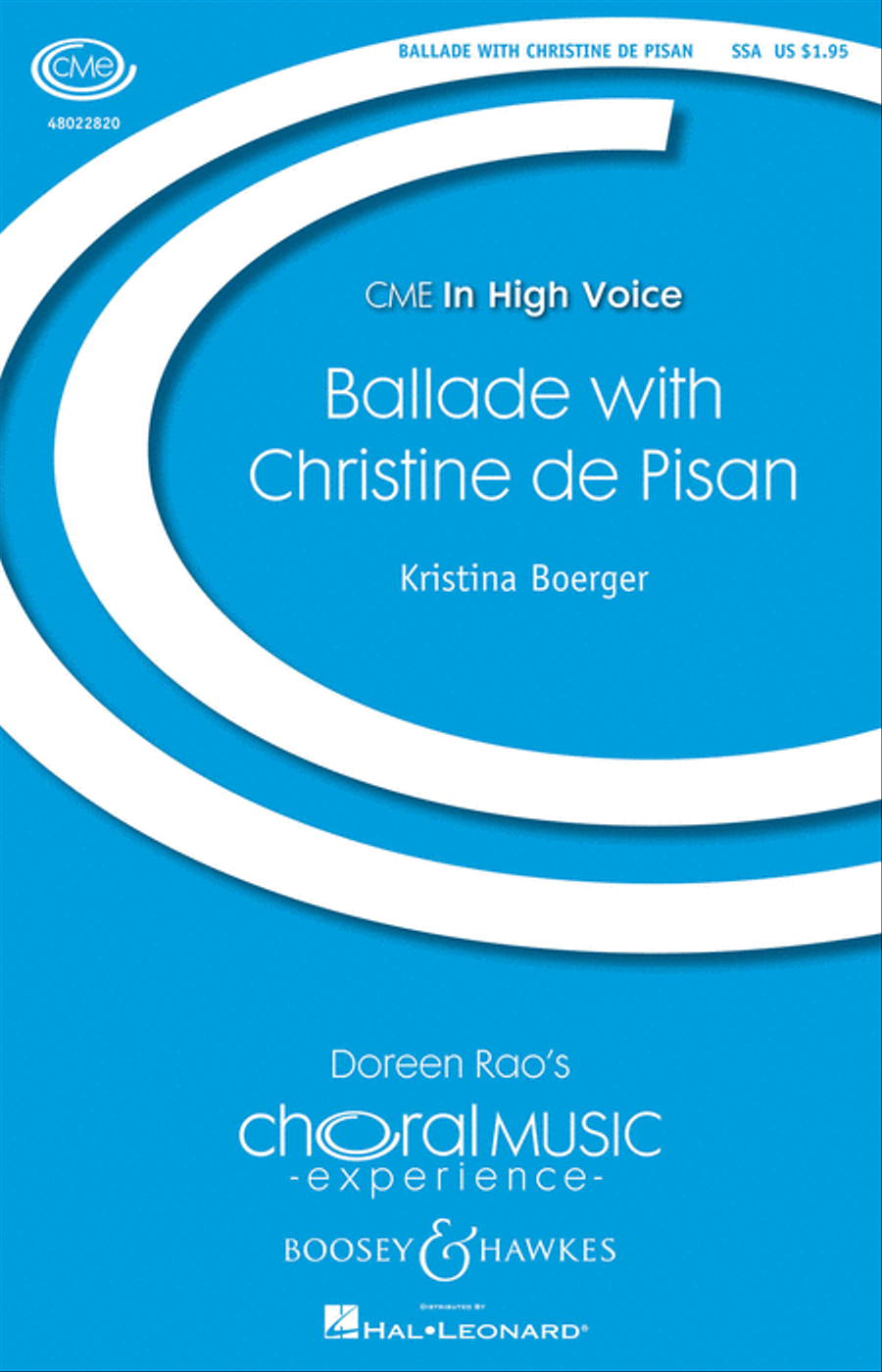 Ballade with Christine de Pisan SSA scores gallery preview page 1
