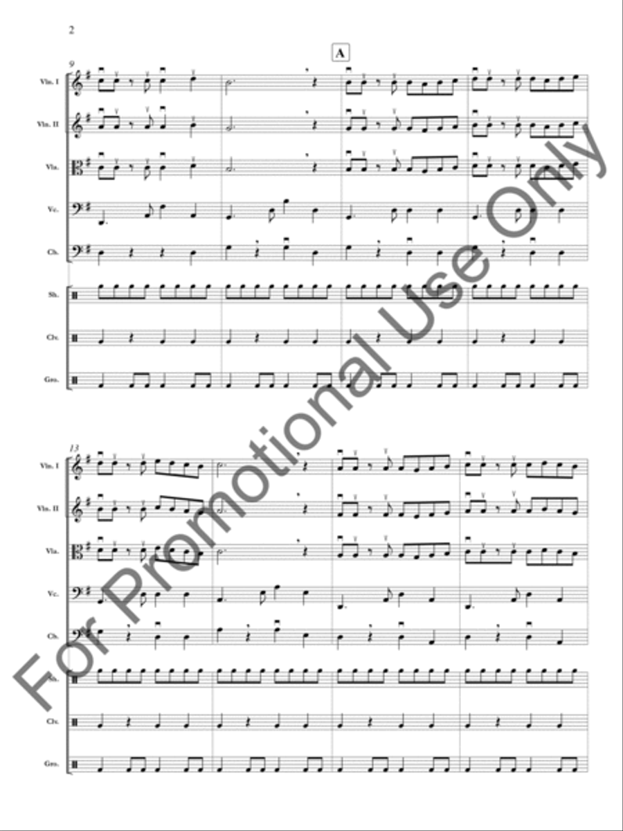 Tango del Sol Brillante Tango del Sol Brillante Orchestra scores gallery preview page 3