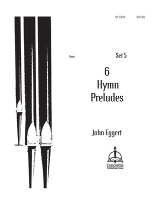 Book cover for Six Hymn Preludes, Set 5
