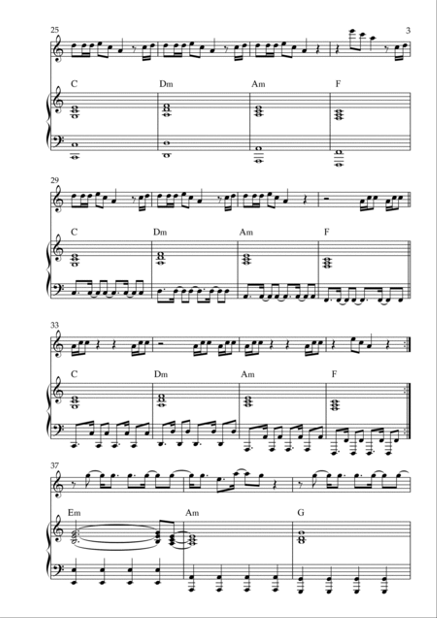 Delicate Flute Solo scores gallery preview page 3