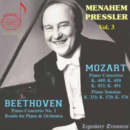 Menahem Pressler, Vol. 3 - Mozart & Beethoven