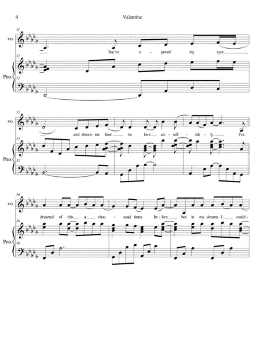 Valentine Voice scores gallery preview page 4