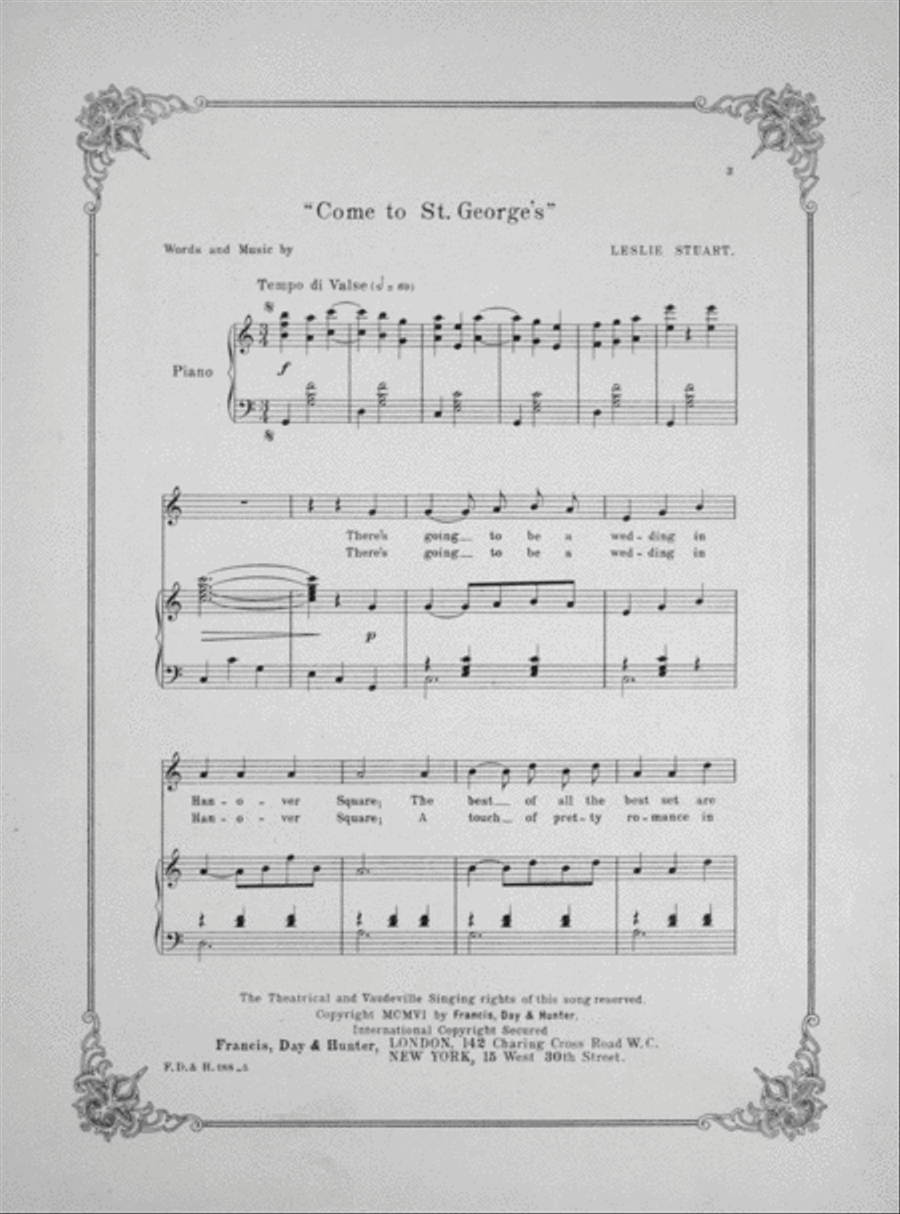 Come to St. George's Voice scores gallery preview page 2