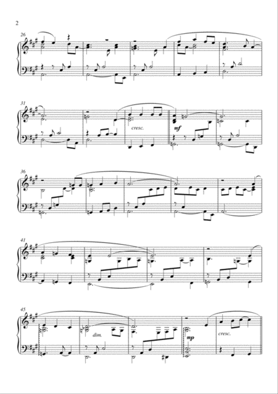 Happy Xmas (War Is Over) Piano Solo scores gallery preview page 3