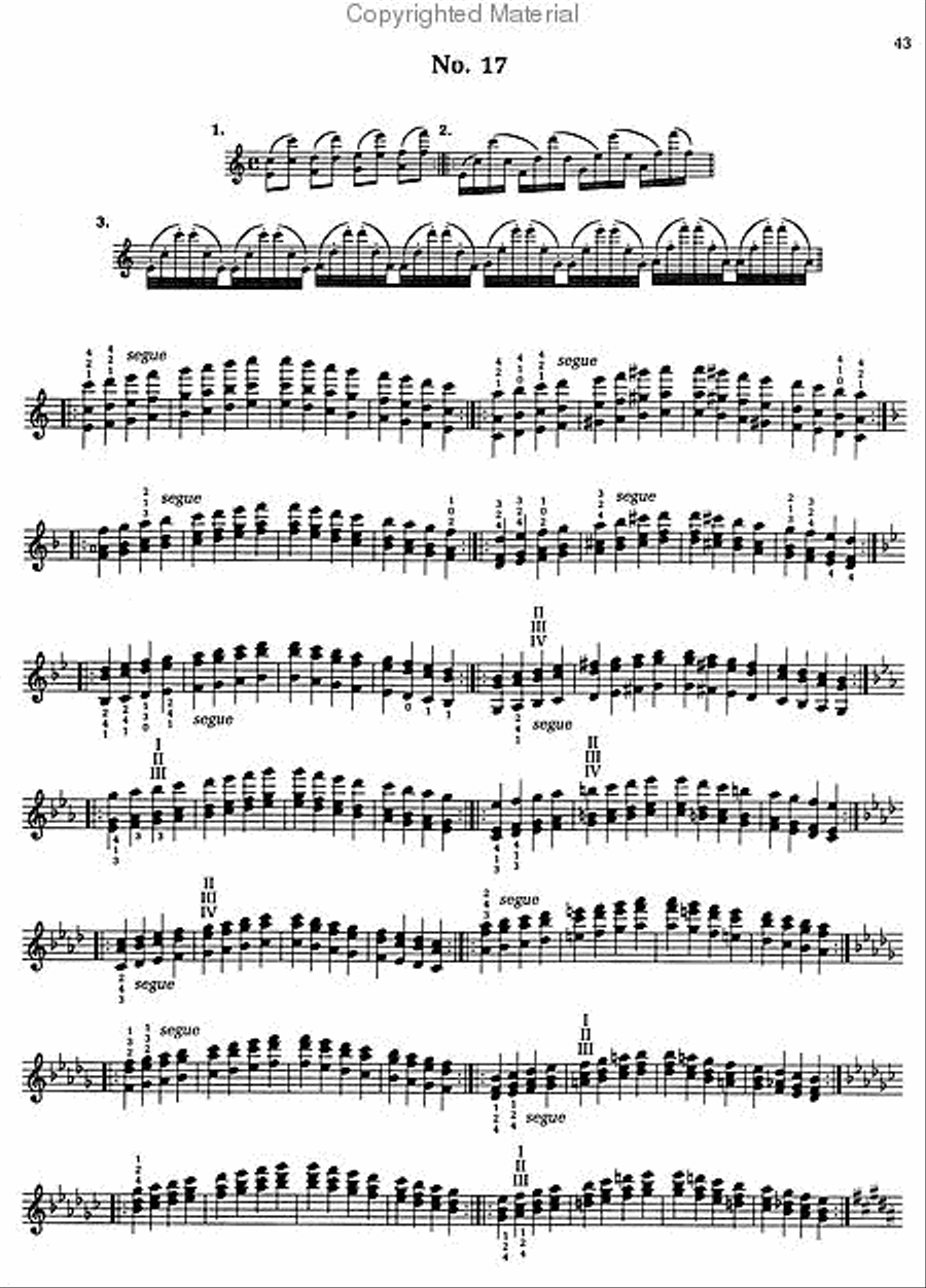 School of Violin Technique Op. 1, Part 4 Violin scores gallery preview page 5
