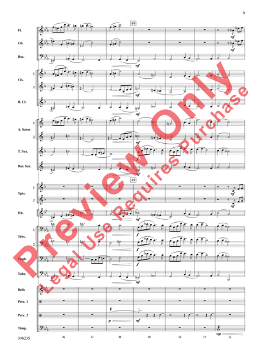 Beyond the Riverbend Concert Band scores gallery preview page 10