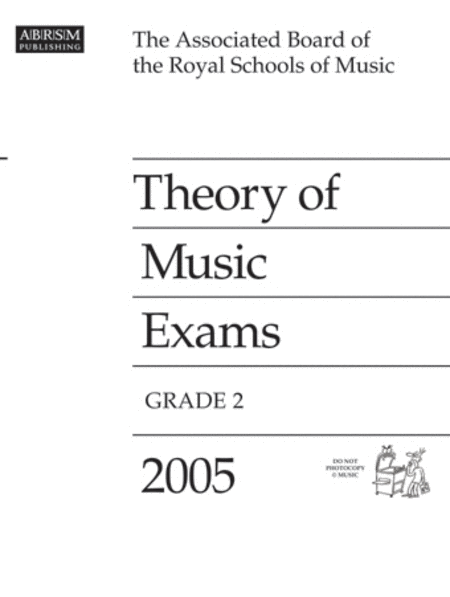 Theory of Music Exams, Grade 2, 2005