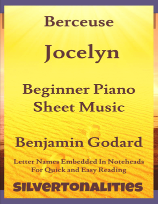 Berceuse Jocelyn Beginner Piano Sheet Music