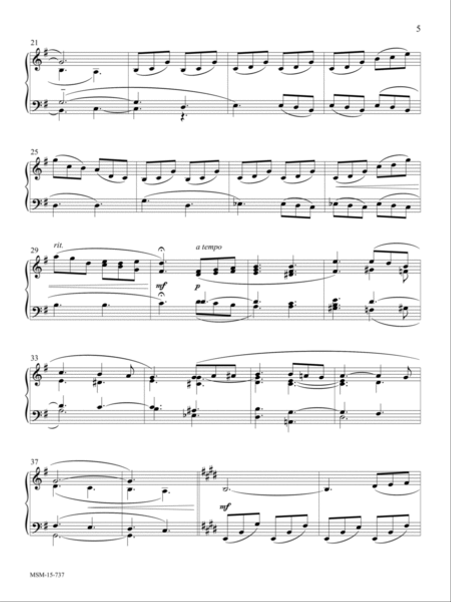 Lift Every Voice Piano Solo scores gallery preview page 5
