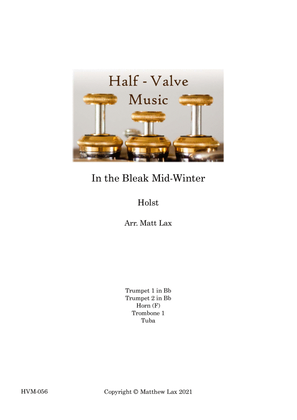 Book cover for In the Bleak Mid-Winter (Brass Quintet)