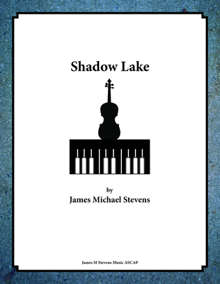 Book cover for Shadow Lake - Violin & Piano