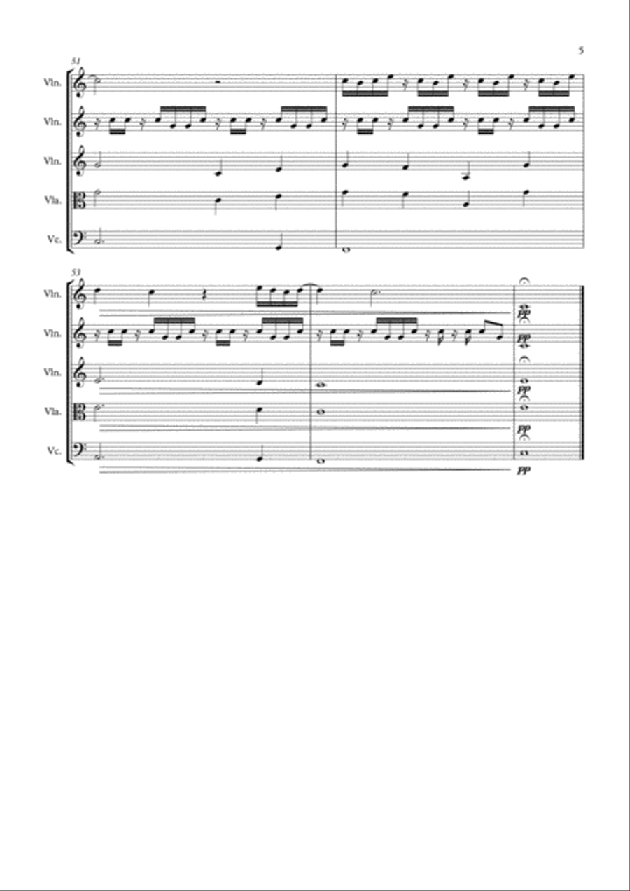 The Archer The Archer Small Ensemble scores gallery preview page 5