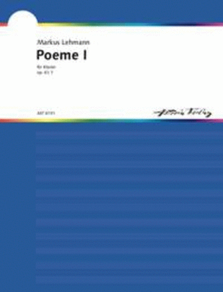 Book cover for Poeme I WV 61 Nr.1