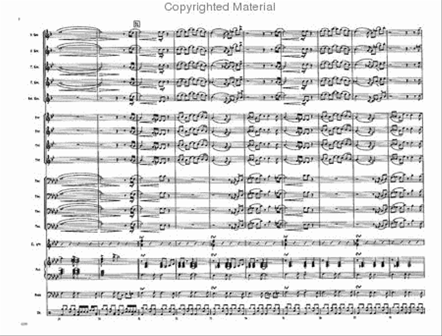 Wind Dancer Jazz Ensemble scores gallery preview page 5