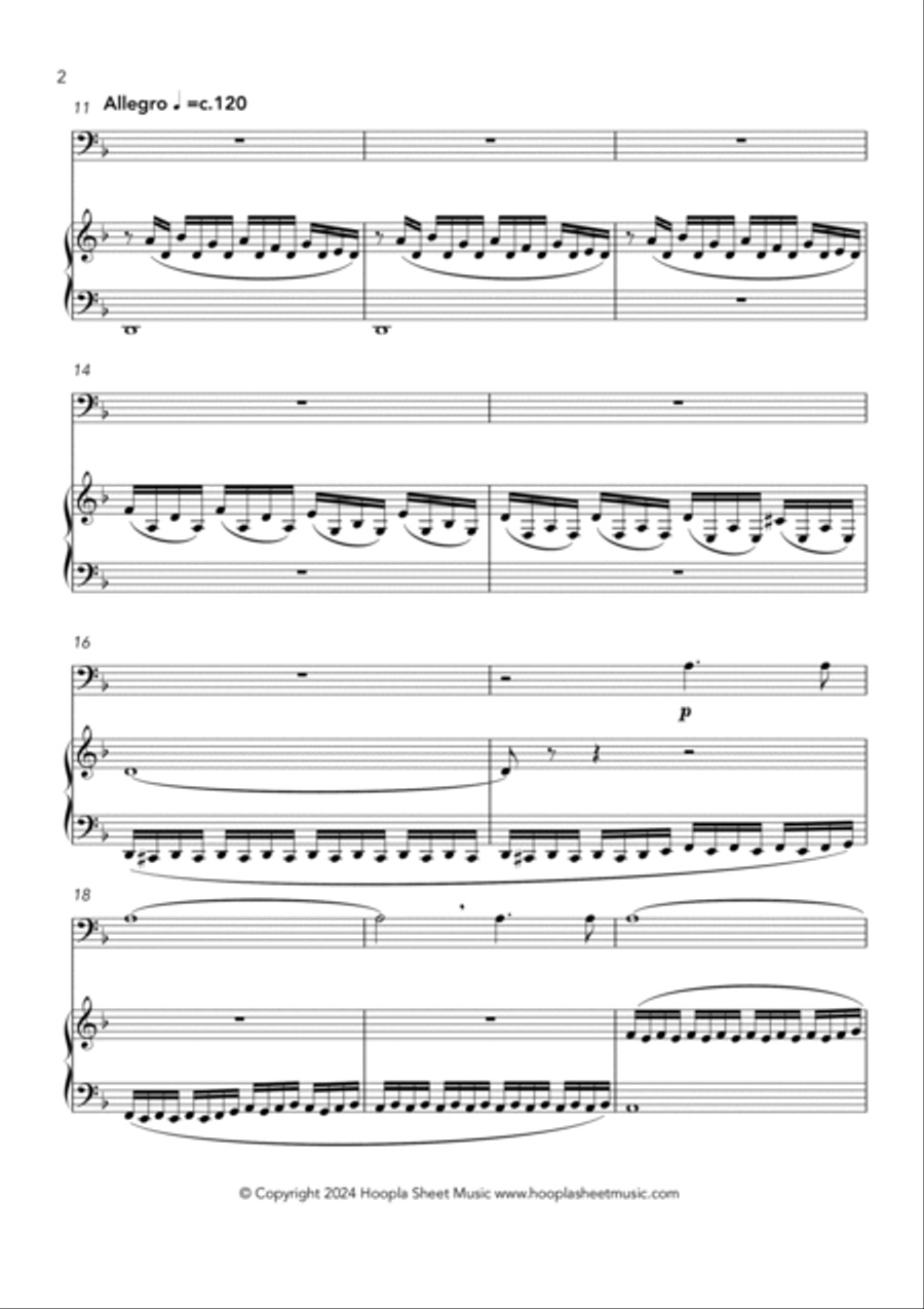 Stormy Moonlight (Moonlight Sonata Remix) Piano scores gallery preview page 2