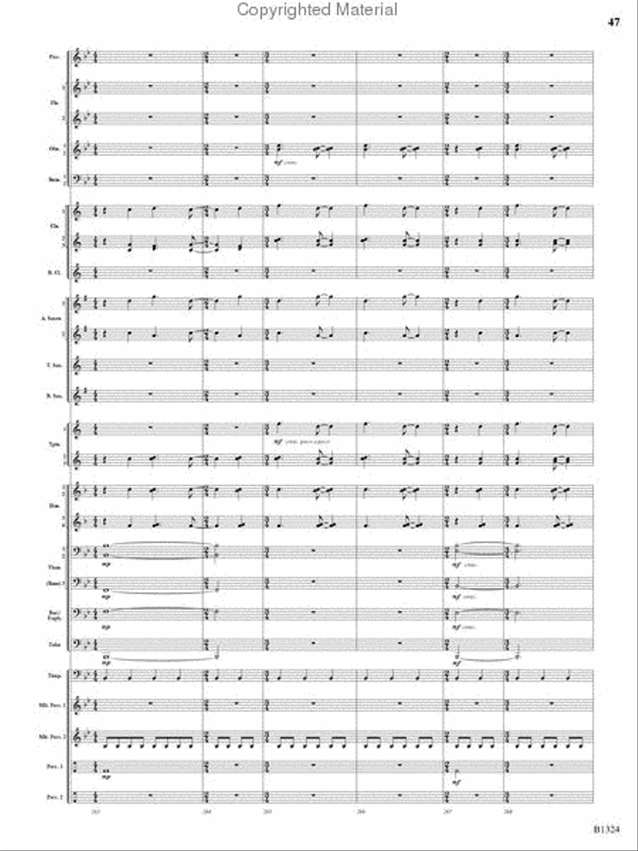 Fusion Concert Band scores gallery preview page 46
