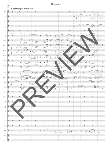 Romanza from Symphony No. 5 (Symphonic Series) - Full Score Only image number null