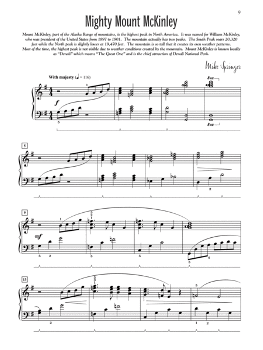 Alaskan Adventures Piano Solo scores gallery preview page 5