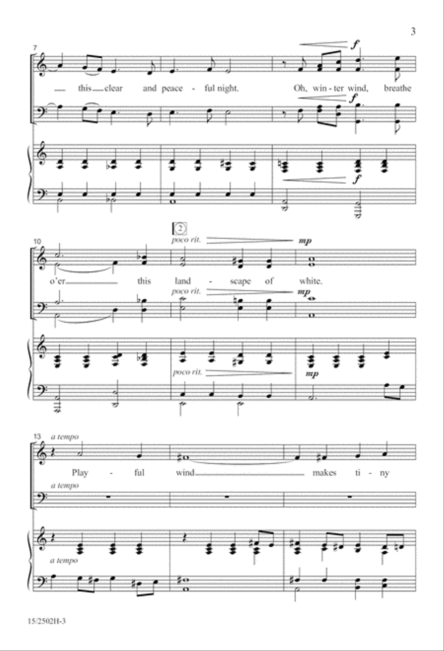 Winter Wind Winter Wind 4-Part scores gallery preview page 4