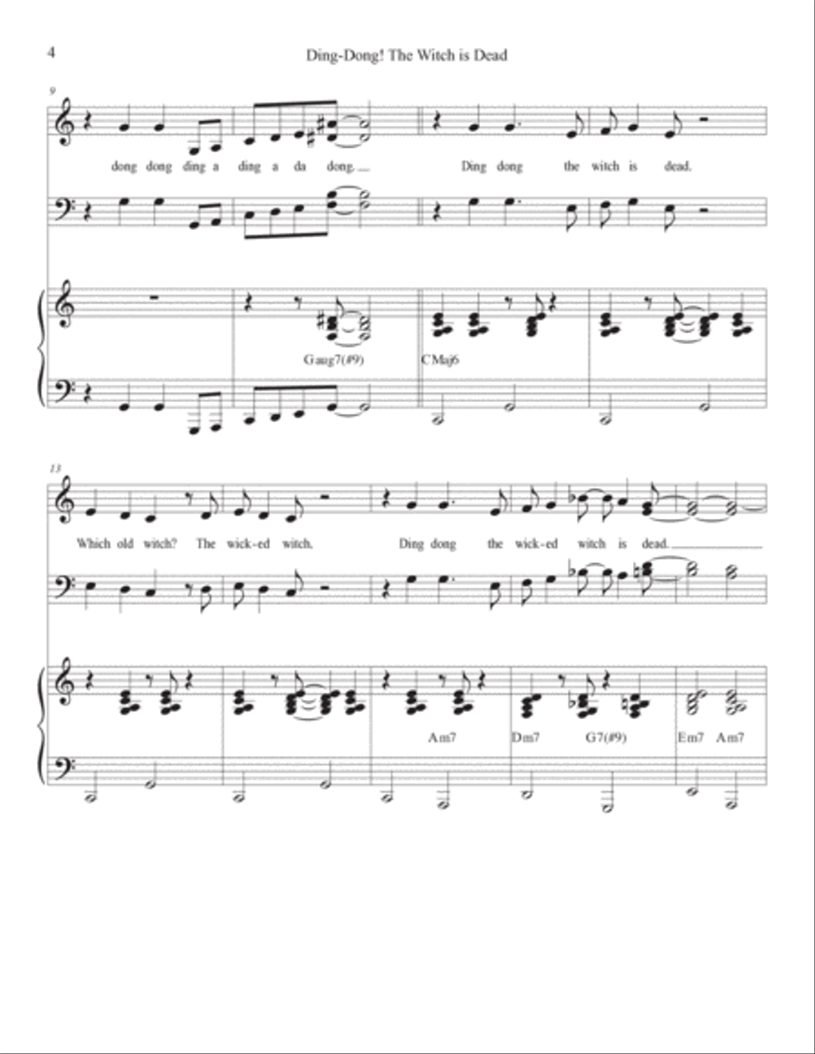Ding-dong! The Witch Is Dead 4-Part scores gallery preview page 4