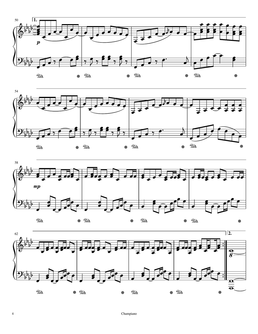 VIXX-Error (Advanced Piano Arrangement) Easy Piano scores gallery preview page 4