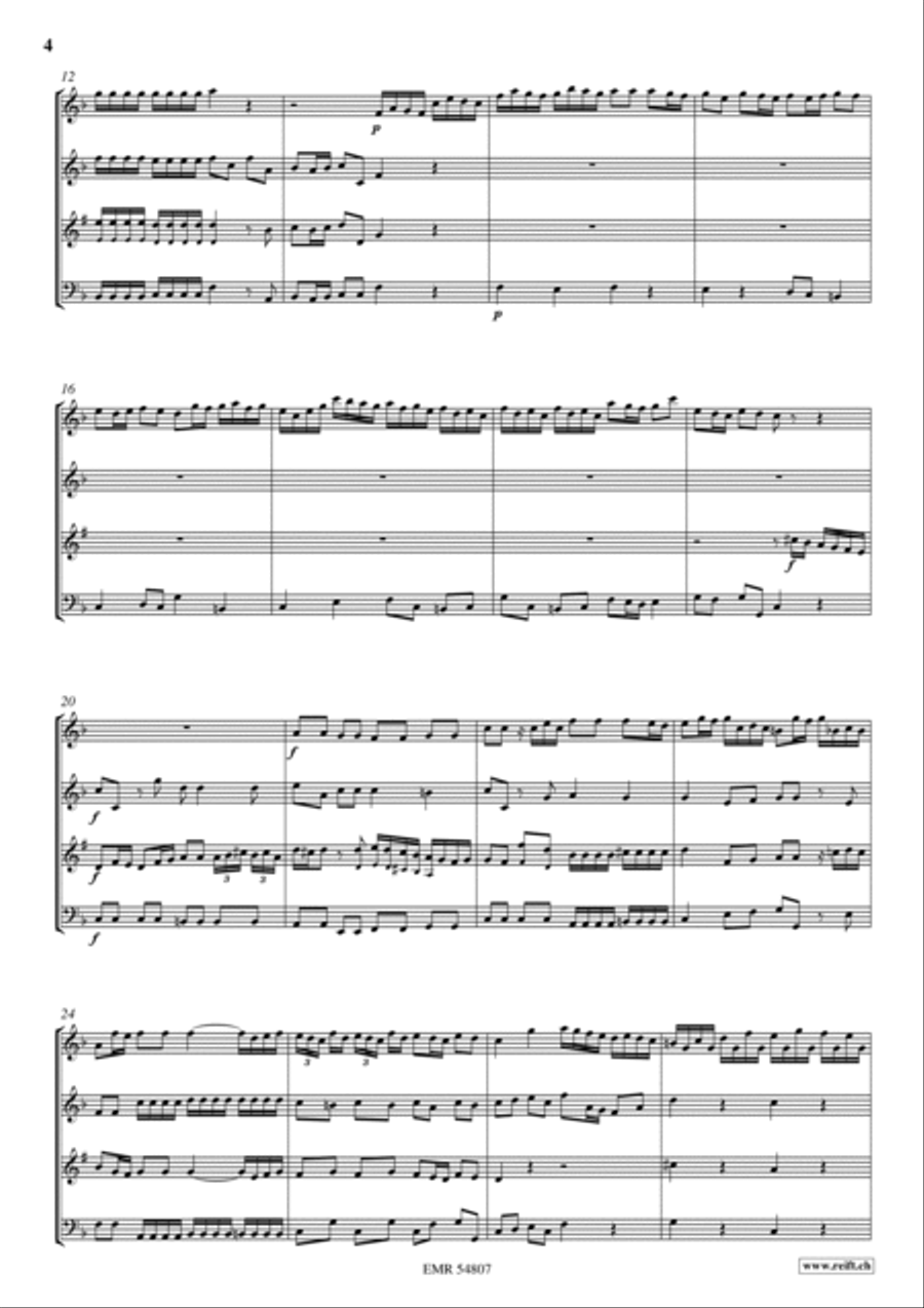 The Phoenix Woodwind Quartet scores gallery preview page 4
