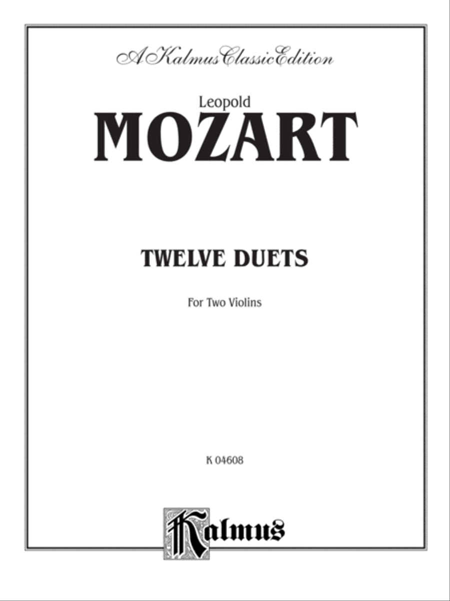 Twelve Duets String Duet scores gallery preview page 2