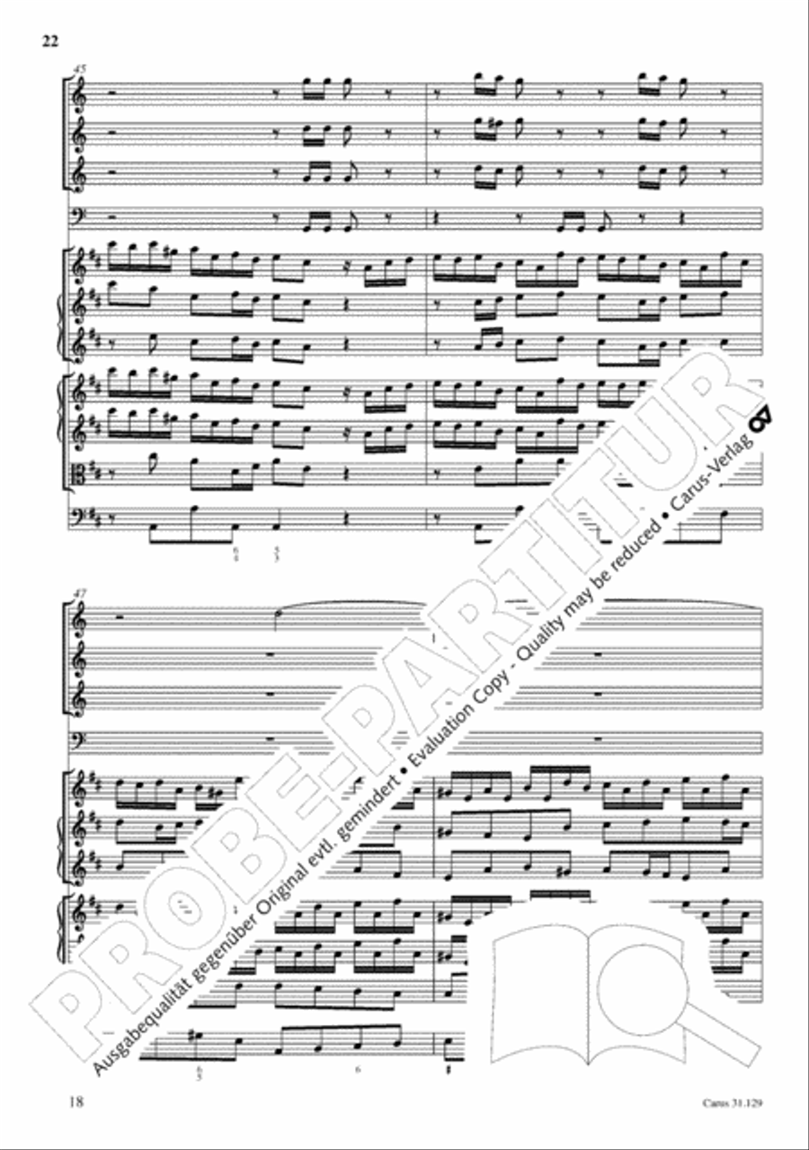 The Complete Sacred Vocal Works (Das geistliche Vokalwerk) Voice scores gallery preview page 23